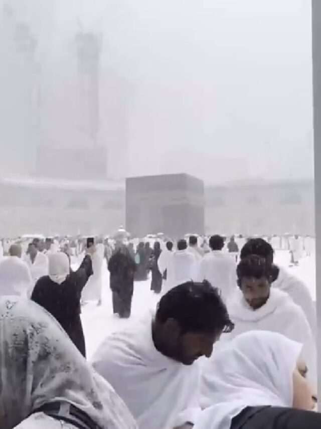 Snow fall in Makkah is fake and edited video with special effects confirms Saudi Arabia