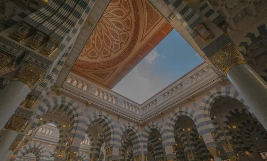 Movable domes of the Prophet's Mosque - Saudi-Expatriates.com