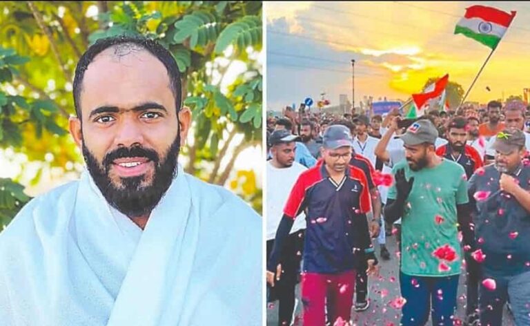 An Indian man walks 8,640 km to fulfil Hajj dream - Saudi-Expatriates.com