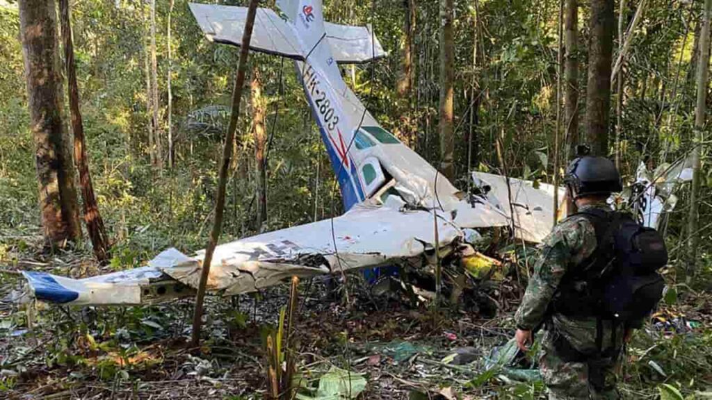 Children found alive in Forest, after 40 days of Plane Crash - Saudi-Expatriates.com
