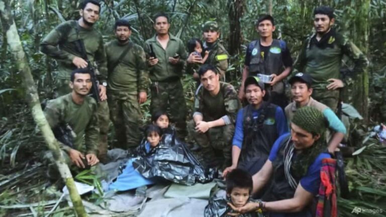 Children found alive in Forest, after 40 days of Plane Crash - Saudi-Expatriates.com