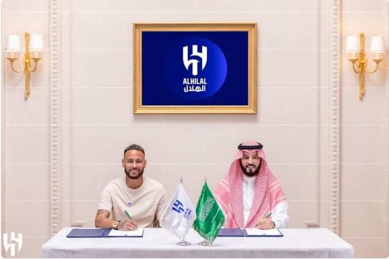 Brazilian Neymar joins Al-Hilal Club of Saudi Arabia officially