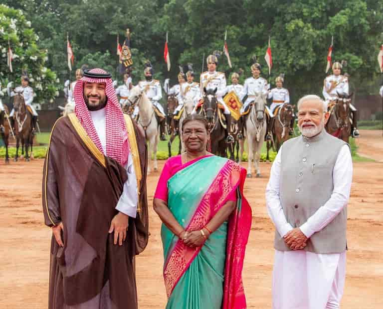 Saudi Crown Prince in India highlights Indian community role - stories.saudi-expatriates.com