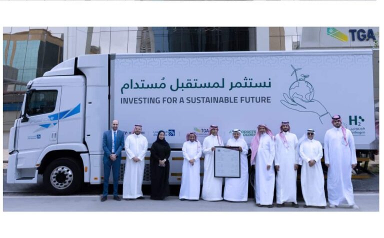 Saudi Arabia launches First Hydrogen Truck - Stories.Saudi-Expatriates.com