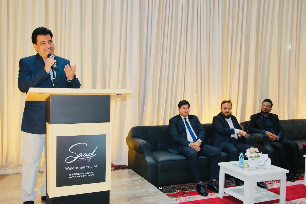 Saad Anwar and Mr. Zafar Sareshwala Have an Engaging and Informative Evening in Jeddah